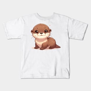 Baby Otter Kids T-Shirt